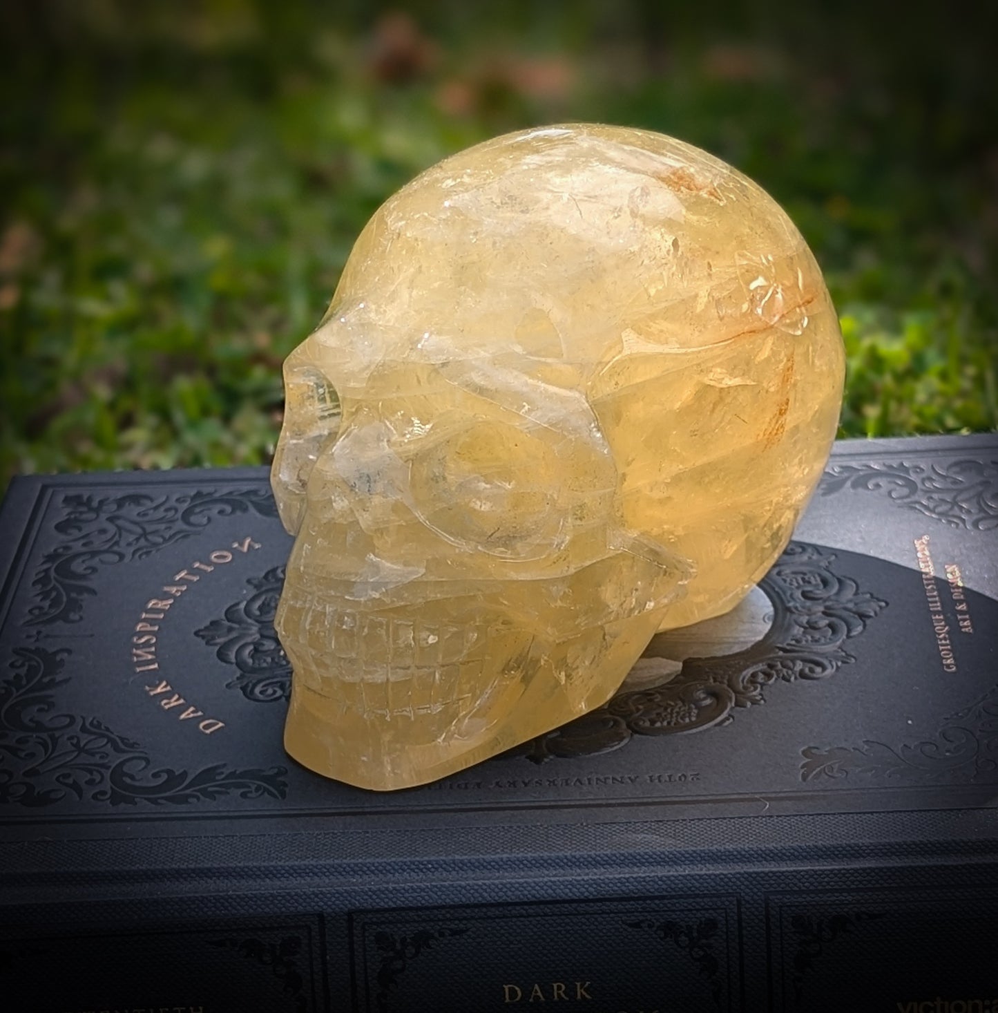 Citrine Skull