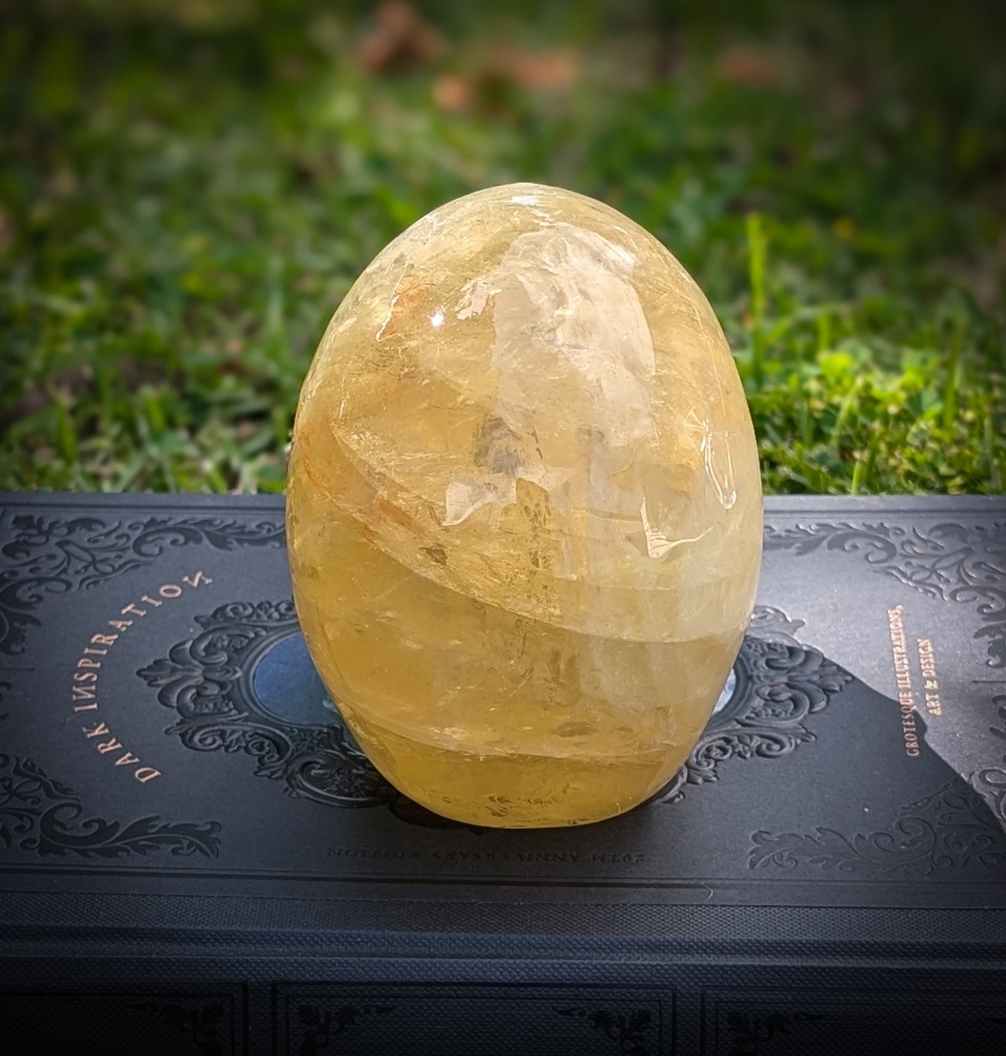 Citrine Skull